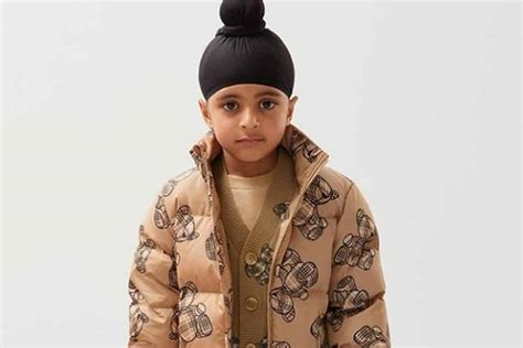 burberry sikh kid|Burberry: Four.